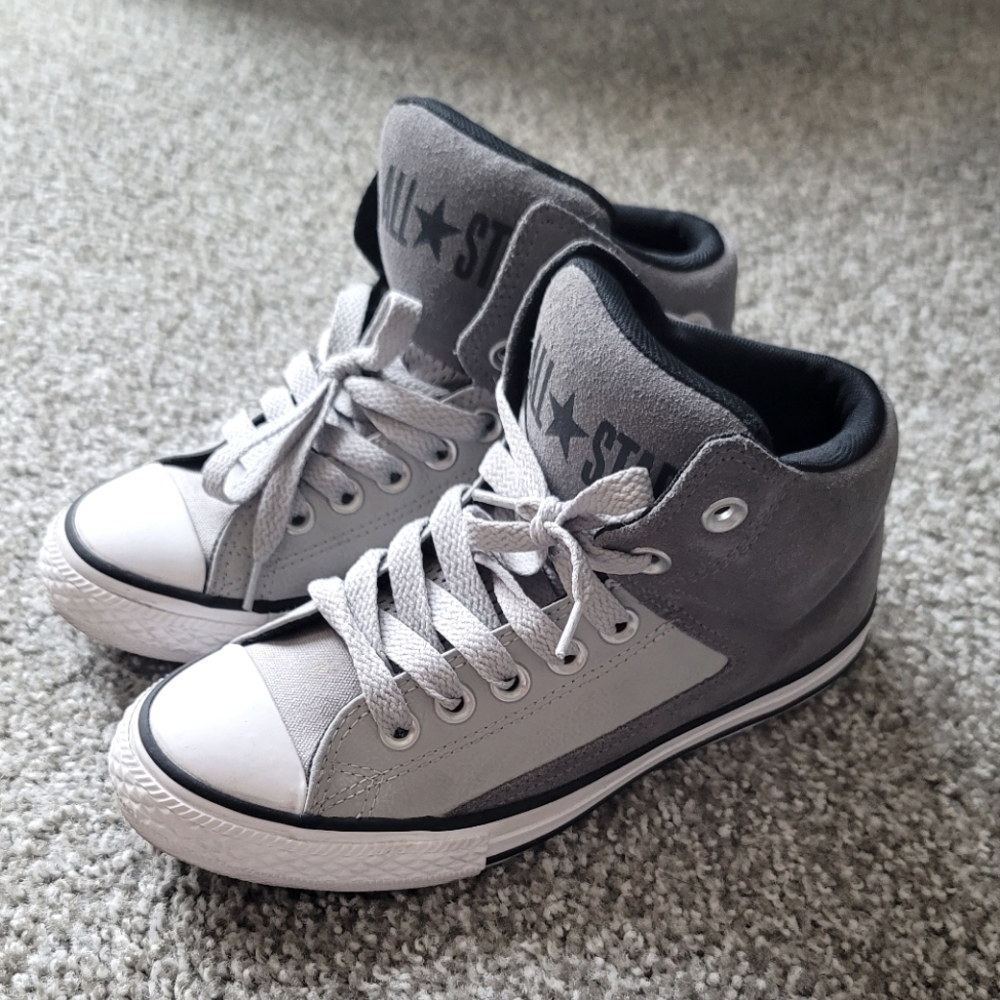 Converse Chuck Taylor All Star Gray High-Top Sneakers